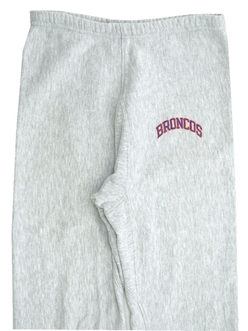 80's プリントタグ チャンピオンRWパンツ ''BRONCOS'' 表記(M)