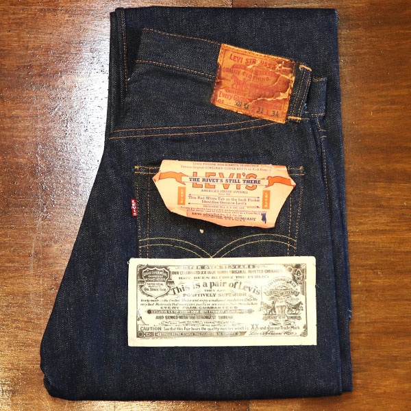 レア　84s vintage levis 501 dead stock Vintage Levi's 501ZXX Blue Denim Deadstock Jeans | NIGO