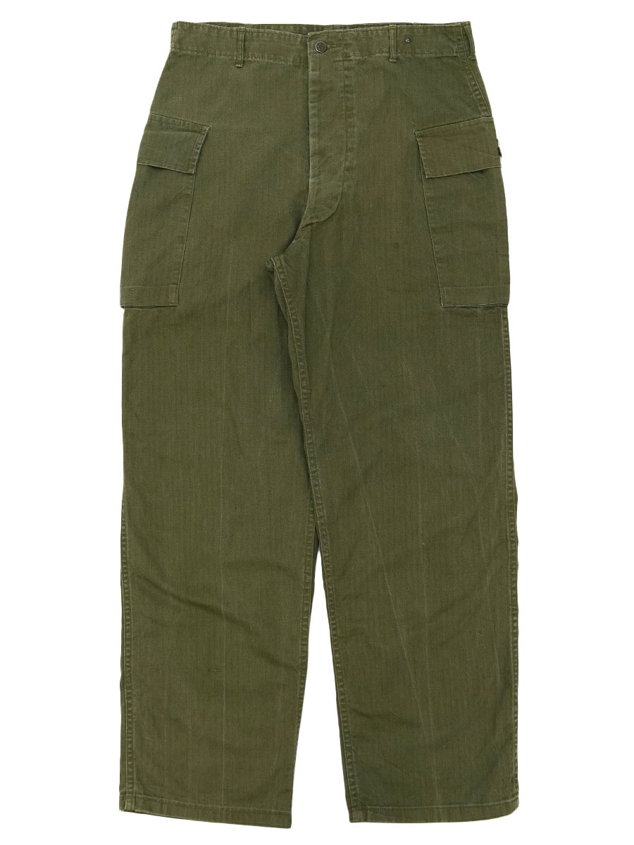 価格は安く U.S.ARMY 40's～ M-43 表記(36x33 13スターボタン HBTパンツ パンツ