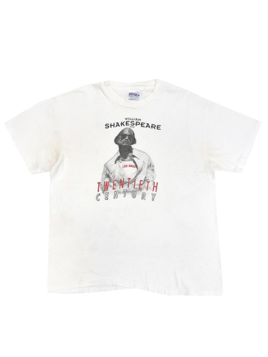 90's Hanes ''Shakespeare & the Twentieth Century'' プリントTシャツ