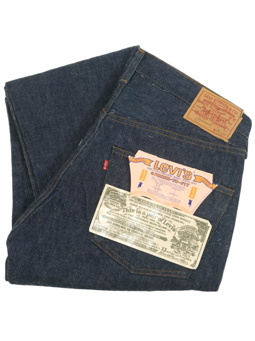 80's Levi's 501 赤耳 デニムパンツ 濃紺 表記(35x31) DEAD | すべての