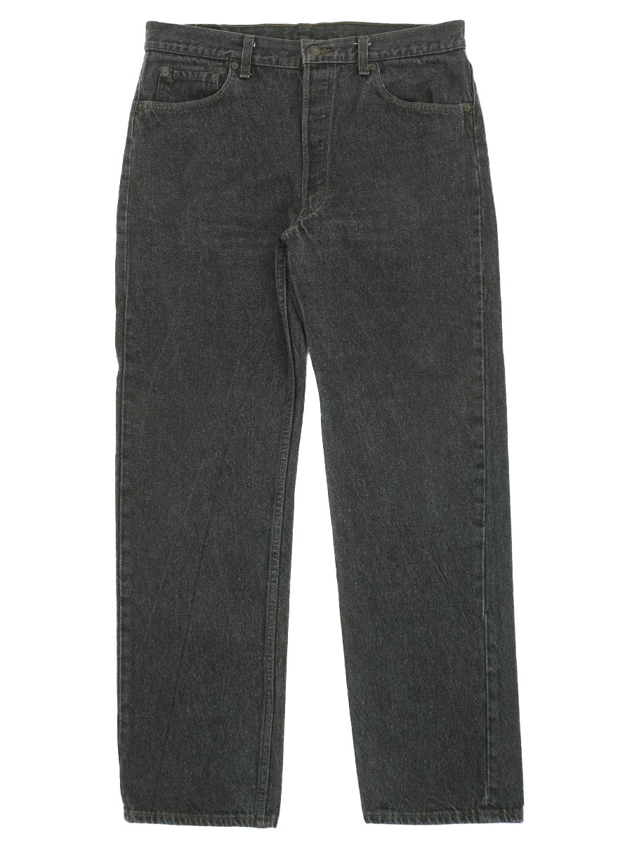 80's Levi's 501 ブラック デニムパンツ 表記(36x32) USA製