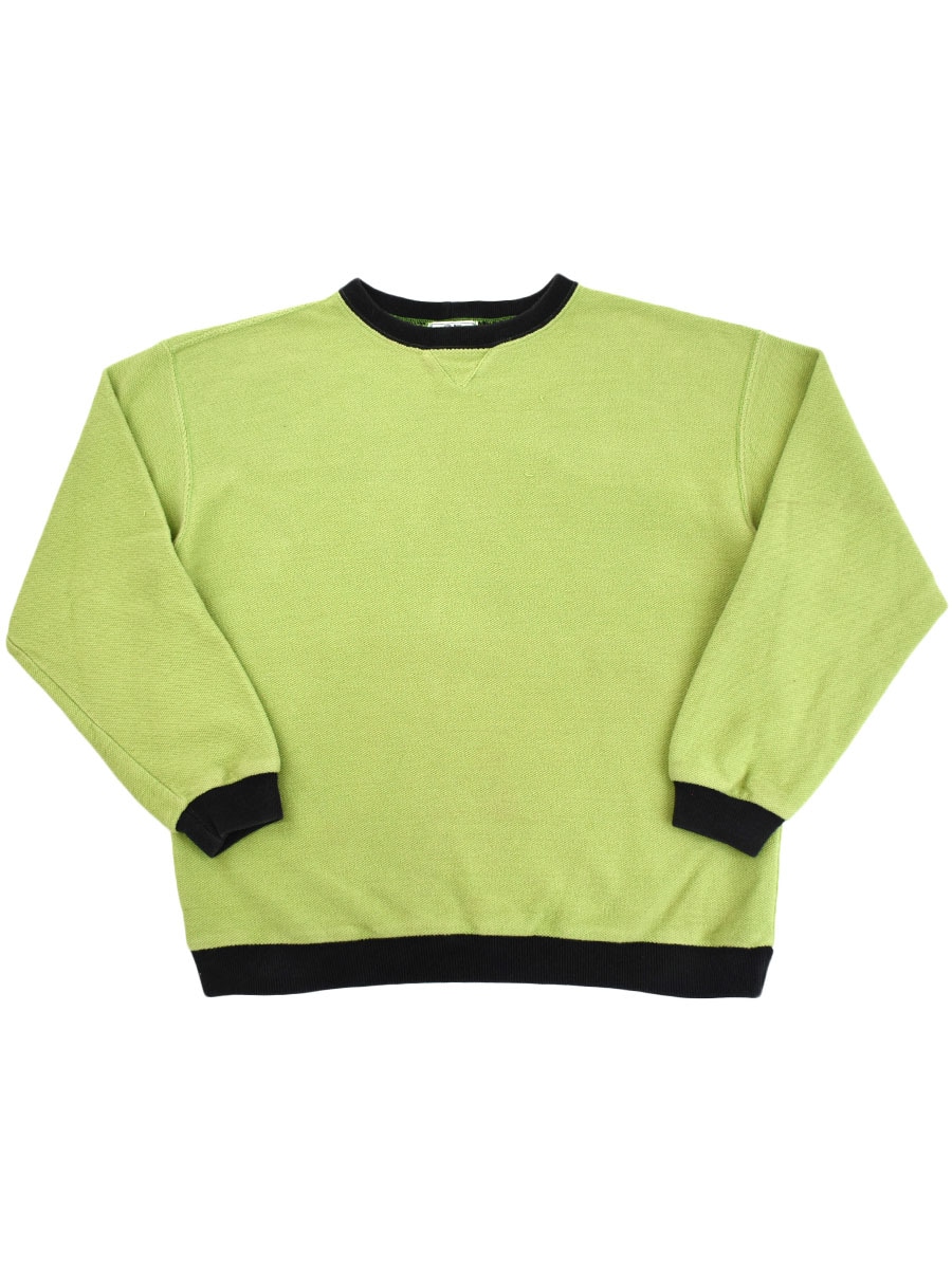 90's COLUMBIAKNIT 2トーン 前V 鹿の子スウェット 実寸(XL位) USA製