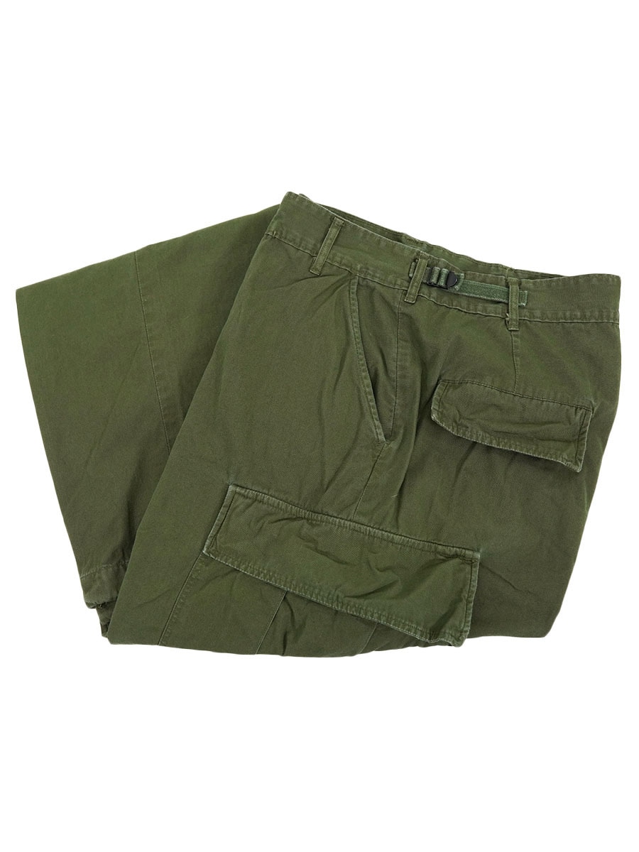 ジャングルファティーグパンツ3rd LサイズUS古着 ノンリップ 60's US.ARMY ジャングルファティーグパンツ 