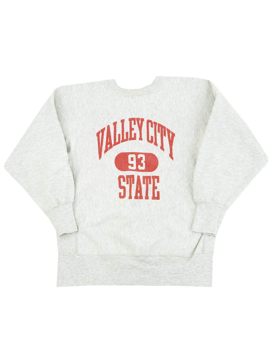 90's 刺繍タグ チャンピオンRW ''VALLEY CITY STATE'' 3段染み込み 表記(L) USA製
