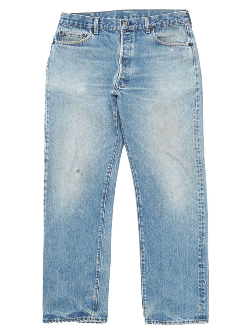 80's Levi's 501 内股シングル デニムパンツ 表記(38x34)