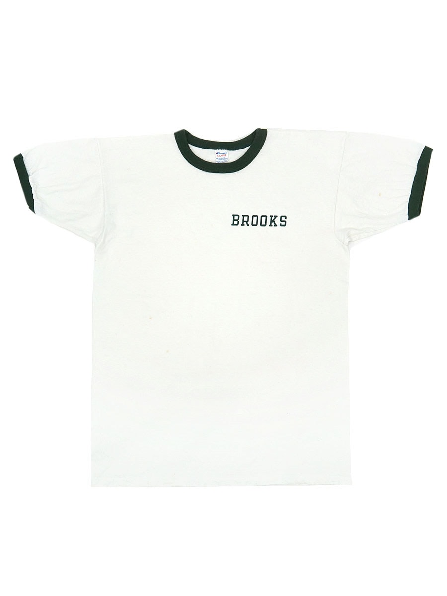 80's トリコタグ チャンピオン ''BROOKS'' 染み込みプリント