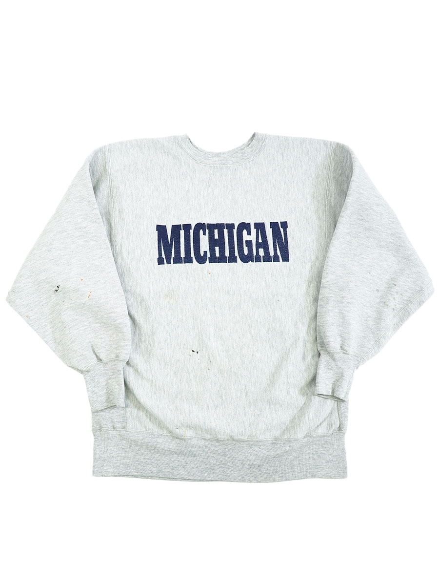 90's 刺繍タグ チャンピオンRW ''MICHIGAN'' 表記(XL) USA製 | NEW