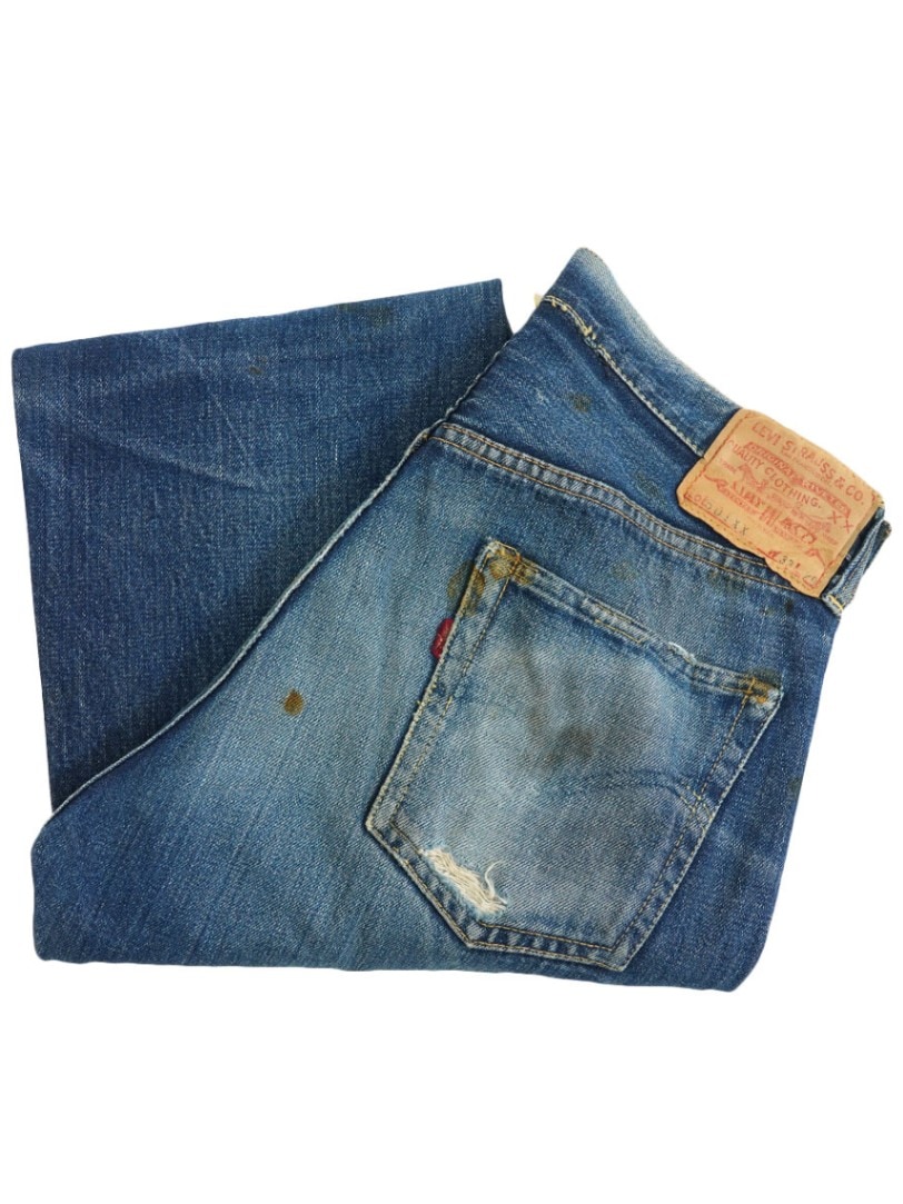60's Levi's 501XX デニムパンツ 渋雰囲気 実寸(32x27位)