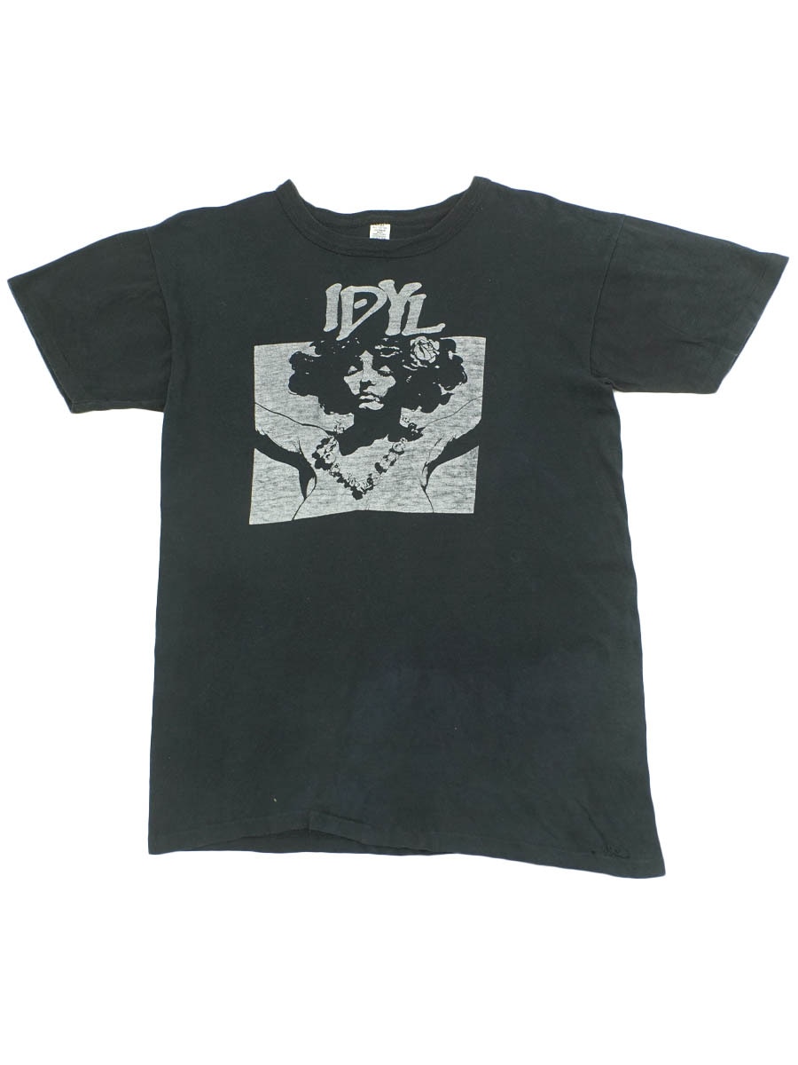 70's ''IDYL'' 100%コットン 両面プリントTシャツ 表記(L) | すべての