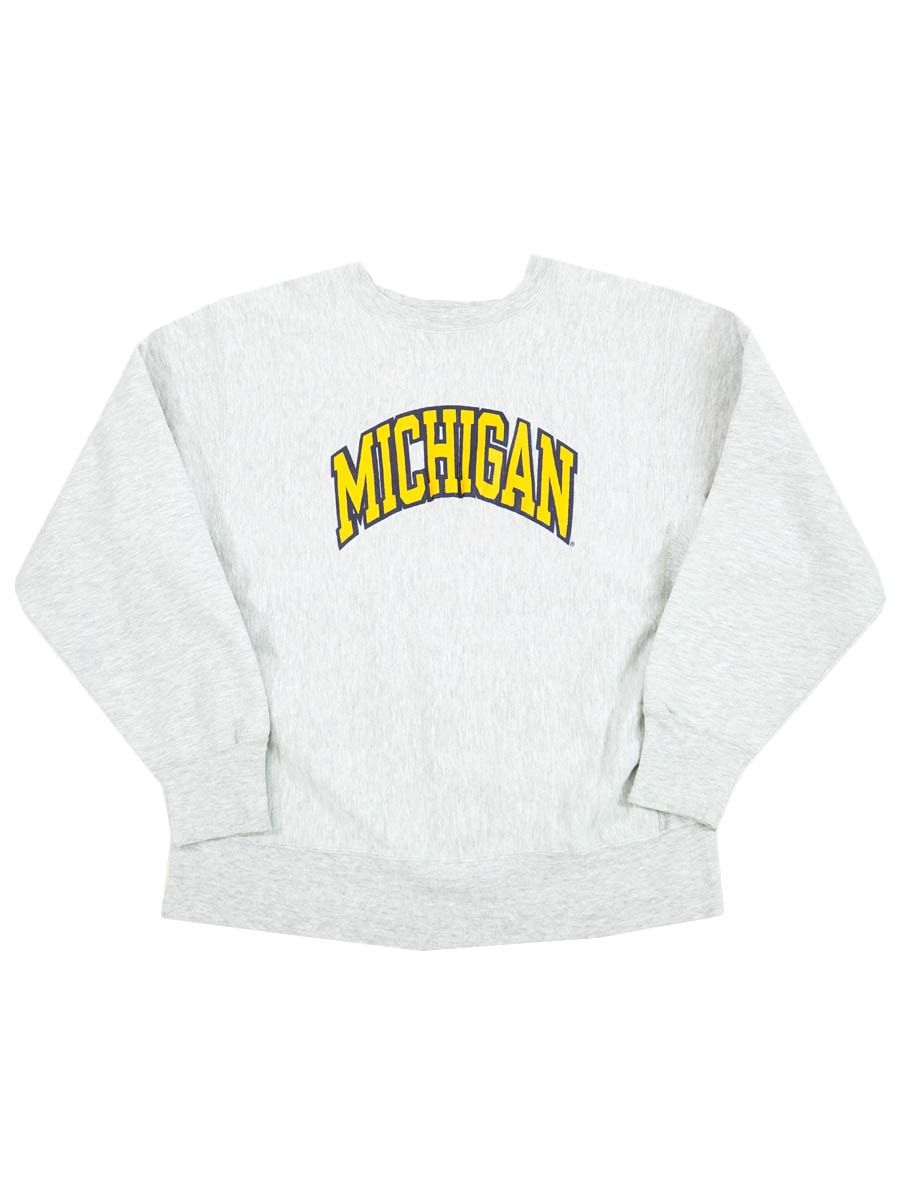 80's プリントタグ チャンピオンRW ''MICHIGAN'' 表記(L)