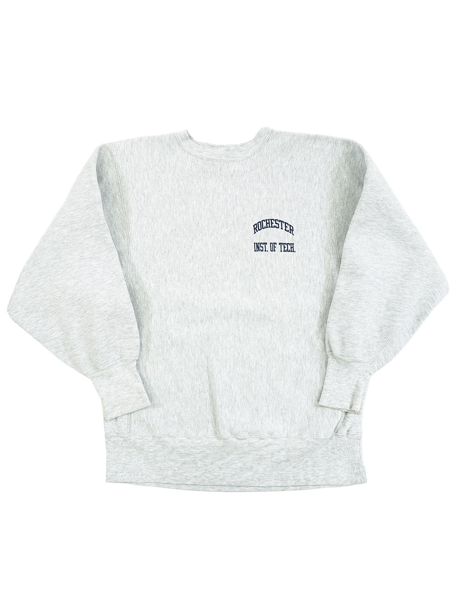 90's 刺繍タグ チャンピオンRW ''ROCHESTER INST.OF TECH'' 表記(L) USA製