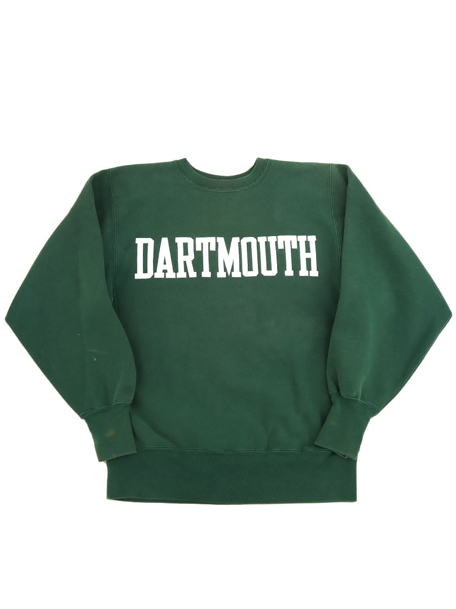 90's 刺繍タグ チャンピオンRW ''DARTMOUTH'' グリーン 表記(L) USA製