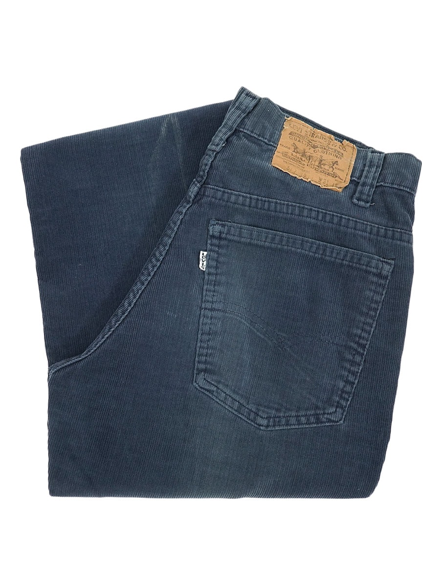 80's Levi's 517 コーデュロイパンツ ネイビー 表記(31x30) USA製