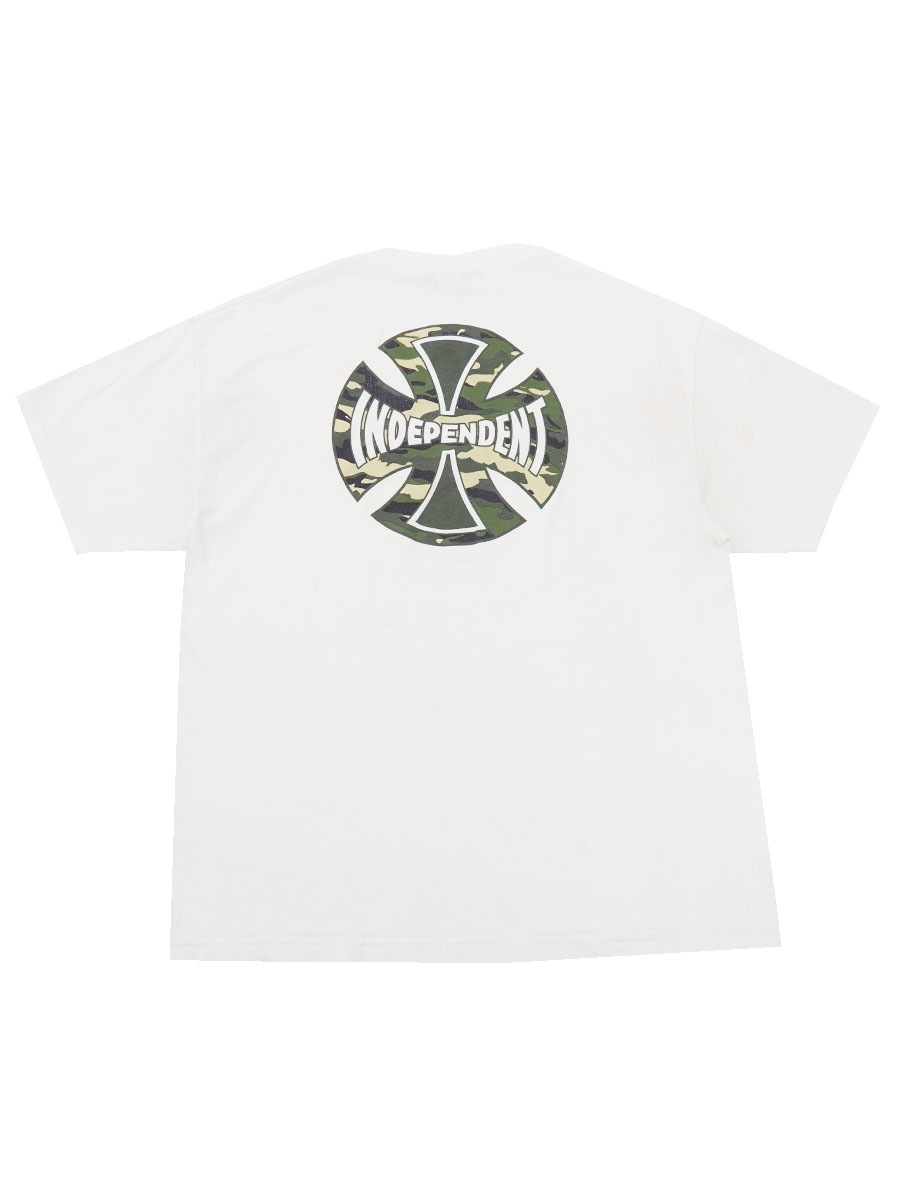 90's NHS ''INDEPENDENT'' 両面ロゴプリント Tシャツ ホワイト 表記(XL