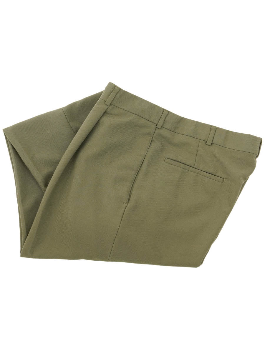 slates basicsダークオリーブ 2タックスラックス ダブルw32相当 slates basicsダークオリーブ 2タックスラックス ダブルw32相当