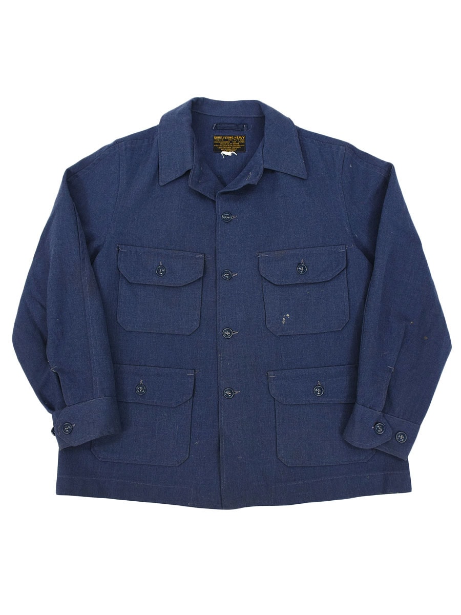 50s 米軍実物 A-1A フライング フライト シャツ ジャケット XL 50's USAF FLYING HEAVY A-1A Shirt Jacket アメリカ 空軍