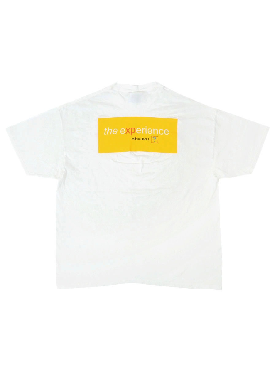 00's PORT and COMPANY ''Microsoft Office xp'' 両面プリントTシャツ ホワイト 表記(XL)
