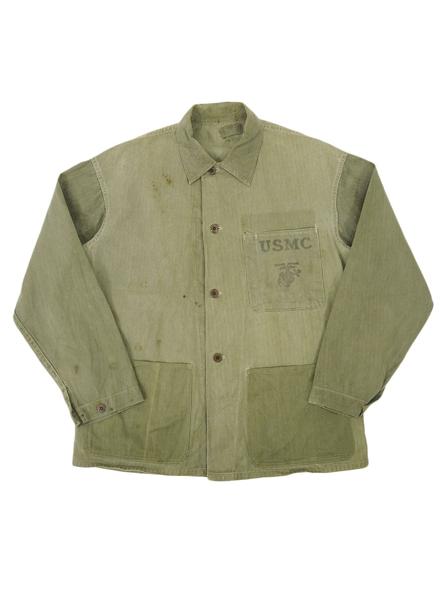 40s 米軍実物 大戦 USMC P41 ヘリンボーンジャケット 状態良 楽天市場】40s ☆ 米軍実物 USMC マリンコープ P-41 HBT
