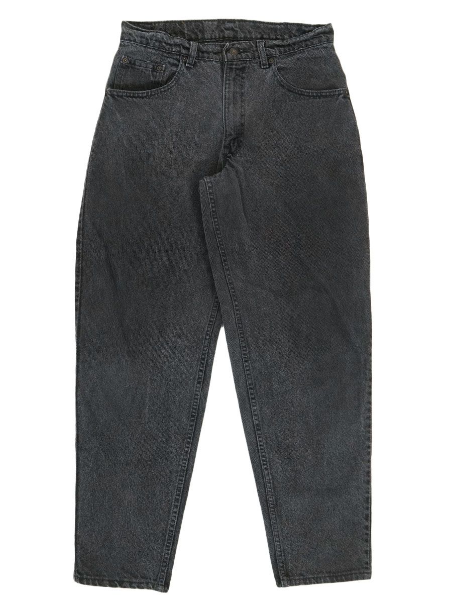 90's Levi's 560 Rマークのみタブ ブラックデニムパンツ 表記(32x32) USA製