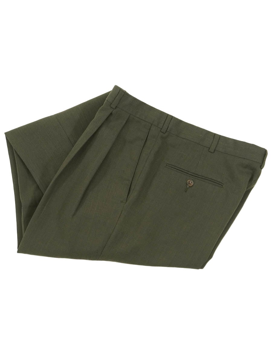slates basicsダークオリーブ 2タックスラックス ダブルw32相当 slates basicsダークオリーブ 2タックスラックス ダブルw32相当