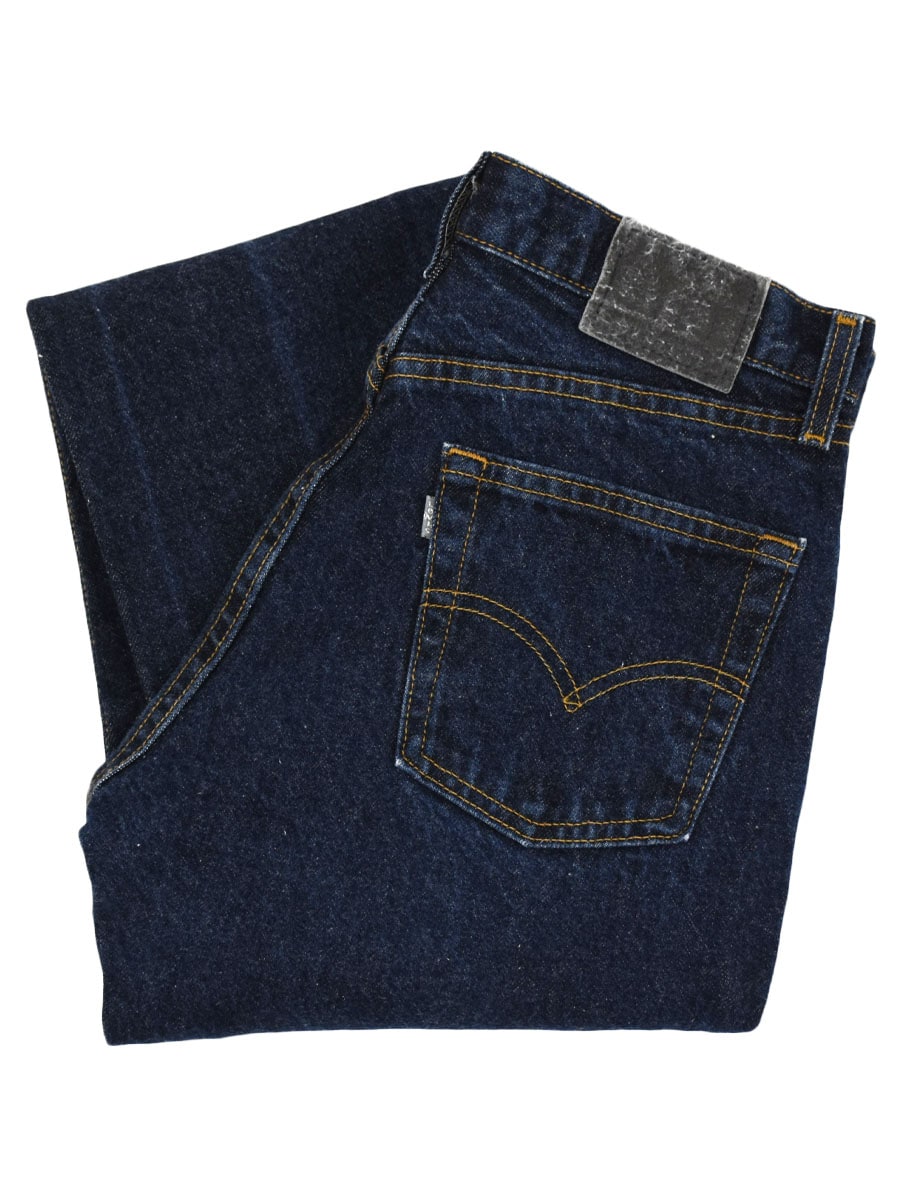 希少品！　90s Levi's Silver Tab 濃紺ブルー 古着 希少 90s USA製 Levis silver tab リーバイス シルバータブ Baggy