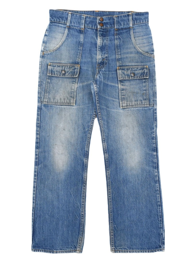 70's Levi's オレンジタブ デニムブッシュパンツ 良雰囲気 実寸