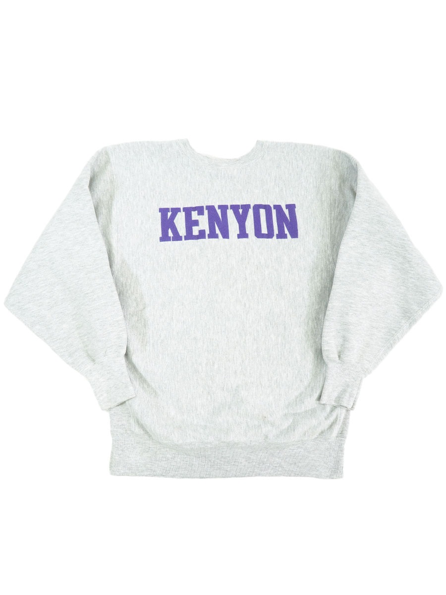 90's 刺繍タグ チャンピオンRW ''KENYON'' 紫ロゴ 表記(XL) MEXICO製