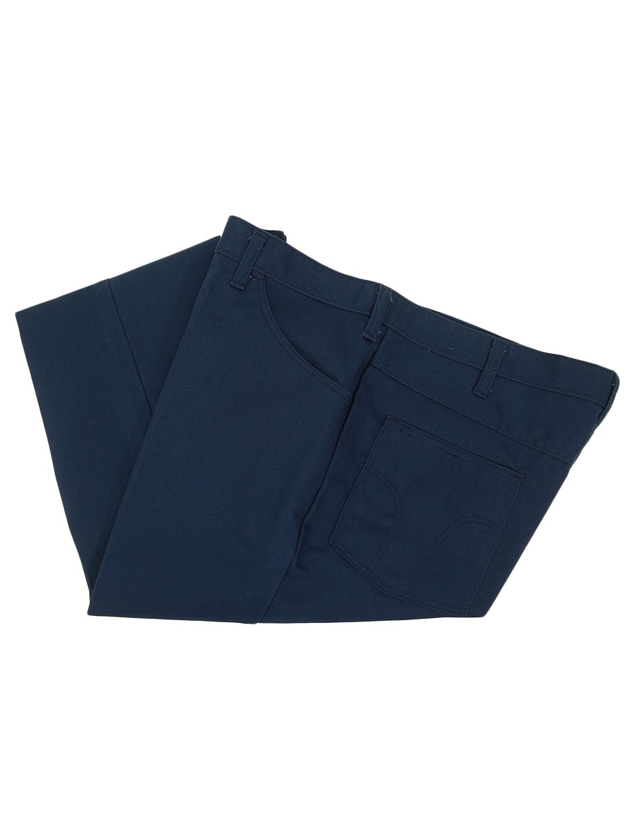 80's Dickies コットンポリツイル ワークパンツ ネイビー 表記(38x30) USA製
