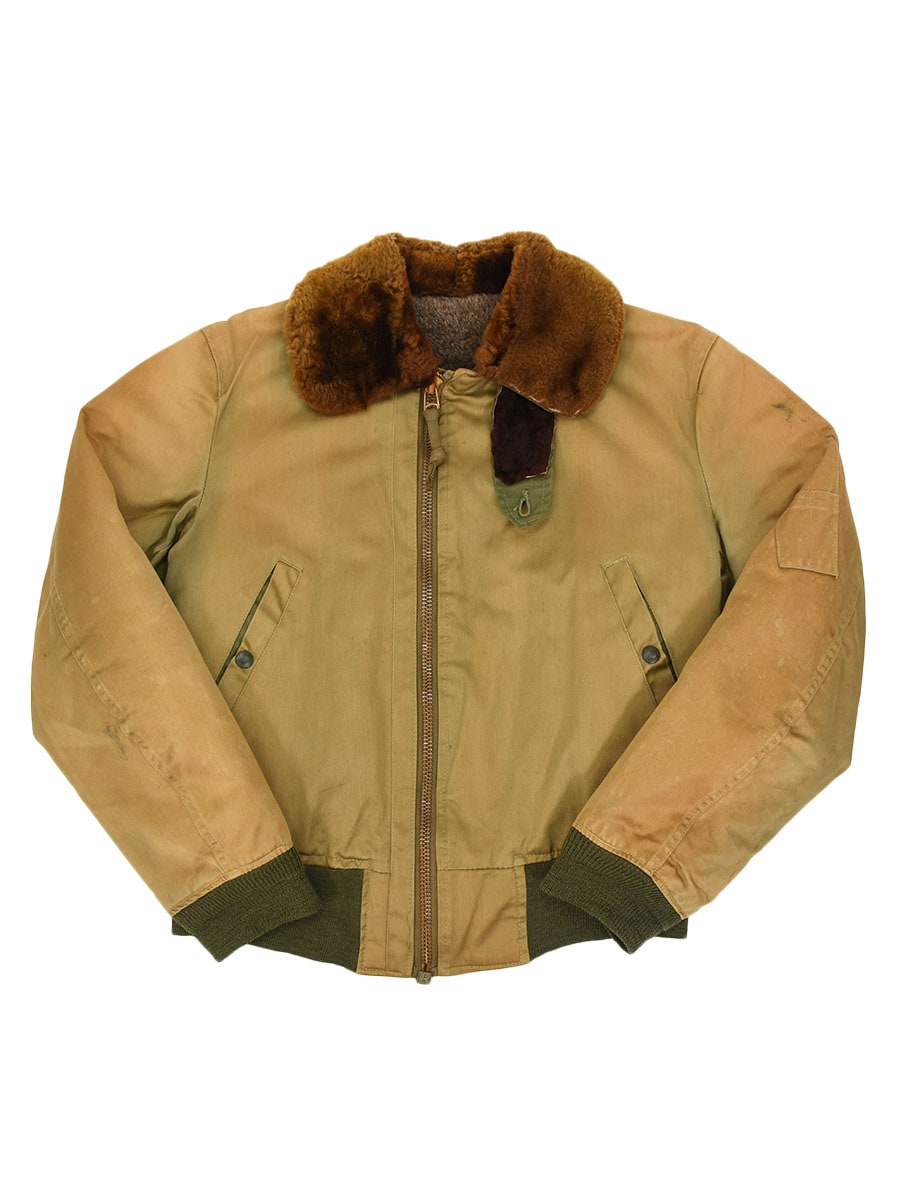 40s50s 民間 B-15フライトジャケット 50's B-15 シビリアンモデル フライトジャケット 実寸(38位