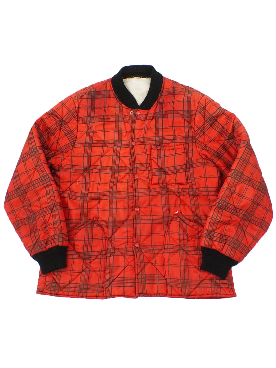 【美品】Ralph Lauren チェック柄 キルティングジャケット 160　赤 POLO RALPH LAUREN 〉アウター特集 Part1 | ポロ ラルフ ローレン