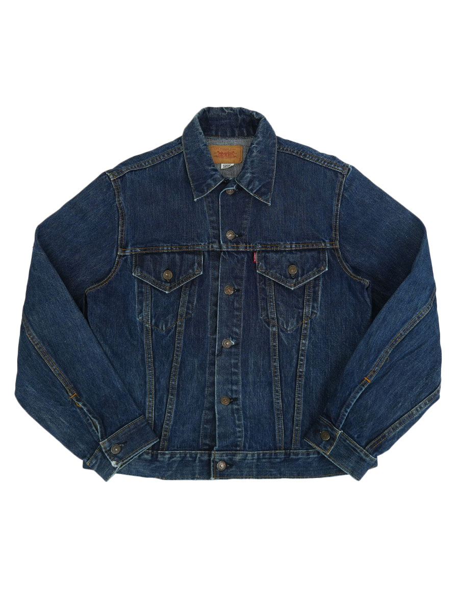 濃紺良品✨60s70sリーバイス 70505 BIG E デニムジャケット 38 60's~ Levi's 70505 BIG-E デニムジャケット 濃青 良雰囲気