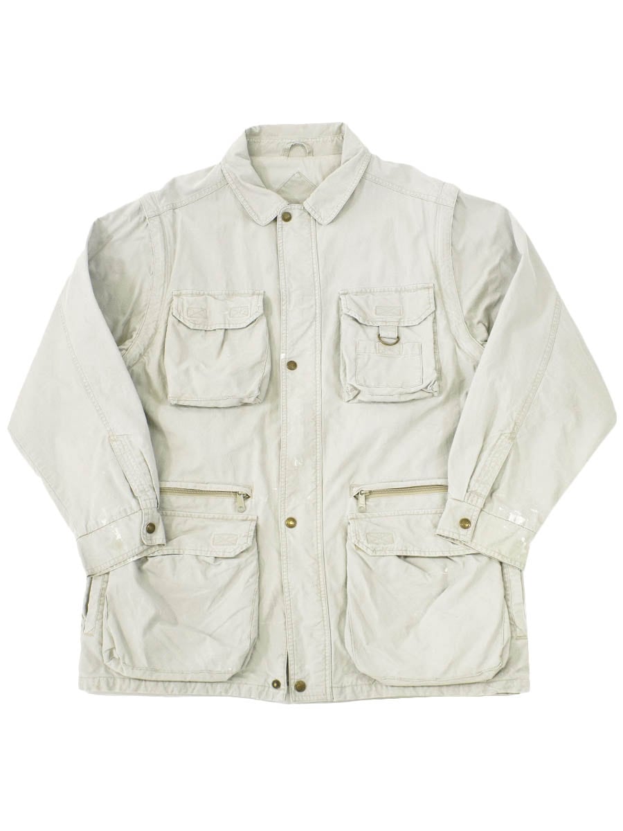 80's 黒タグ エディバウアー 2way ハンティングジャケット 表記