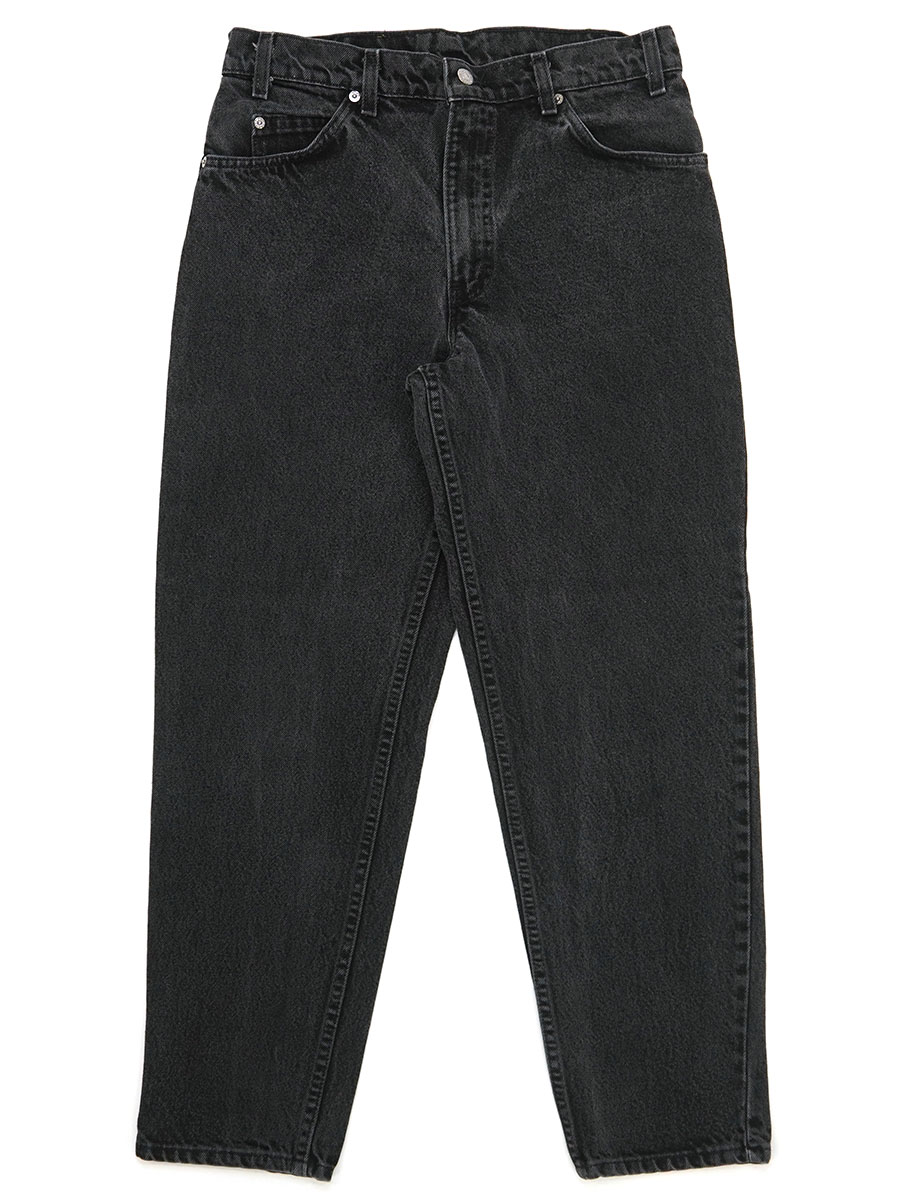 90's Levi's 550 黒タブ ブラックデニムパンツ 表記(33x30) USA製
