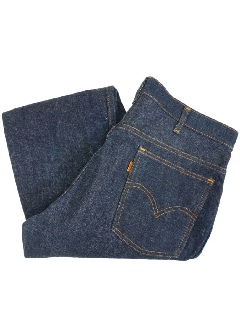 60's Levi's 606 BIG-E デニムパンツ 実寸(34x32位) ノンウォッシュ！