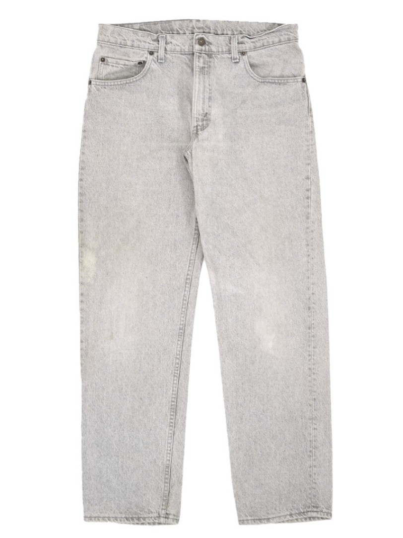 90's Levis 506 オリジナル カラーデニムパンツ グレー 表記(36x32