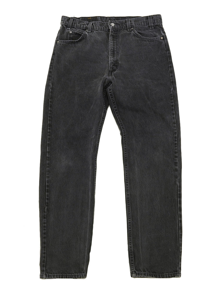90's Levi's 505 ブラック デニムパンツ 表記(36x32) USA製 | NEW ITEM