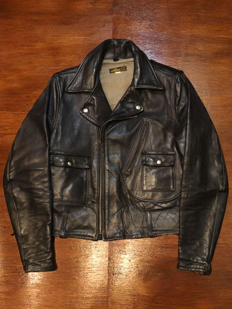 HARLEY-DAVIDSON'CYCLE CHAMP'90s SIZE36 1940s H-D CYCLE CHAMP