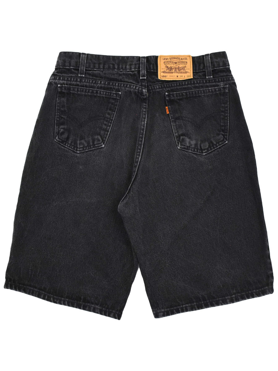 90's Levi's 550 オリジナルショーツ ブラック 表記(34) USA製