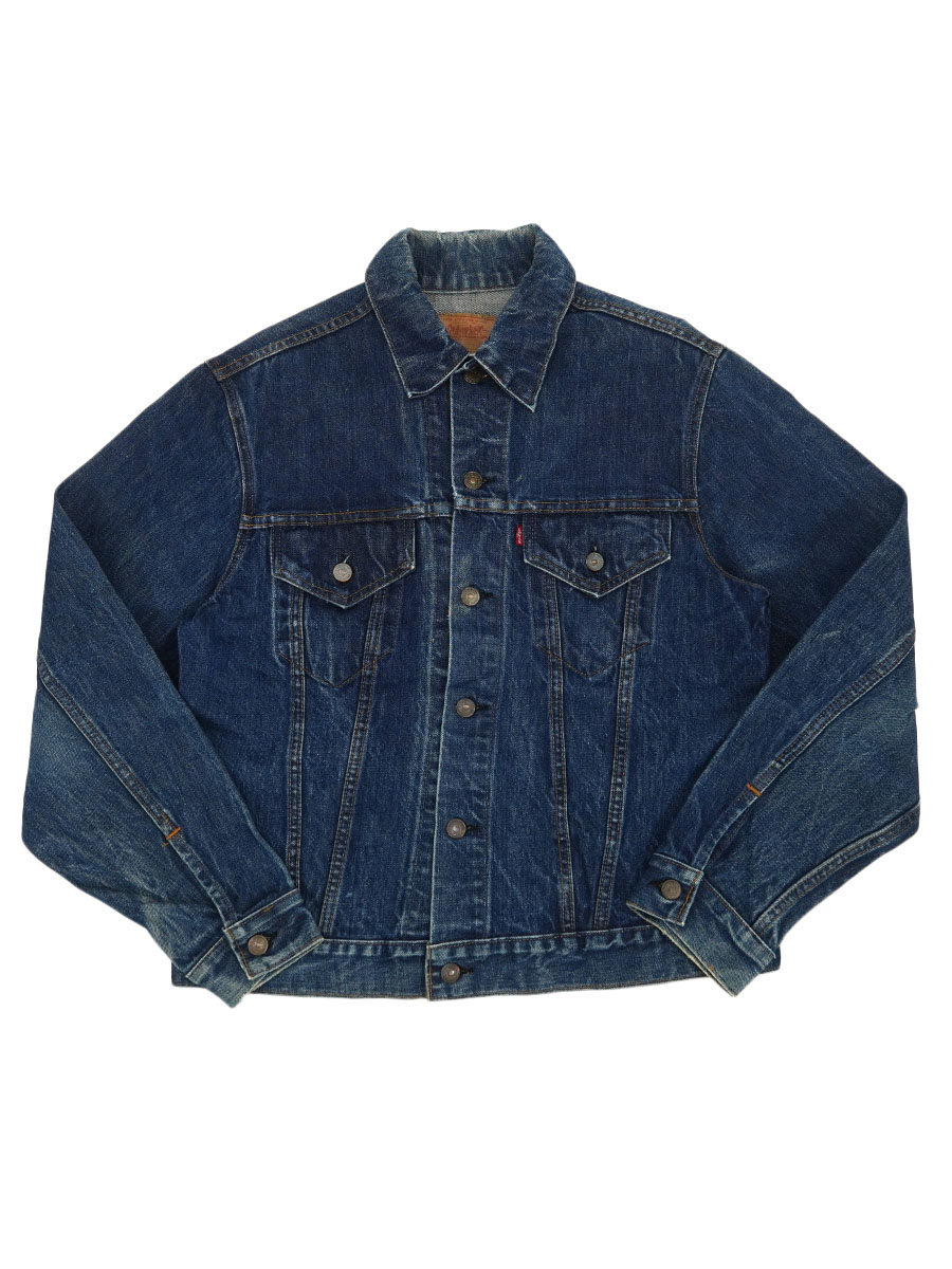 70's Levi's 70505 スモールe デニムジャケット 良雰囲気 表記(42)