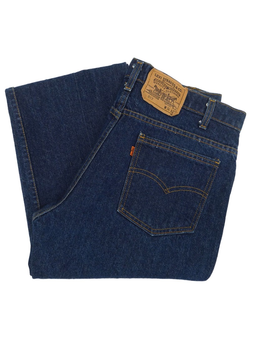 90's Levi's 517 オレンジタブ デニムパンツ 濃青 表記(34x33) USA製