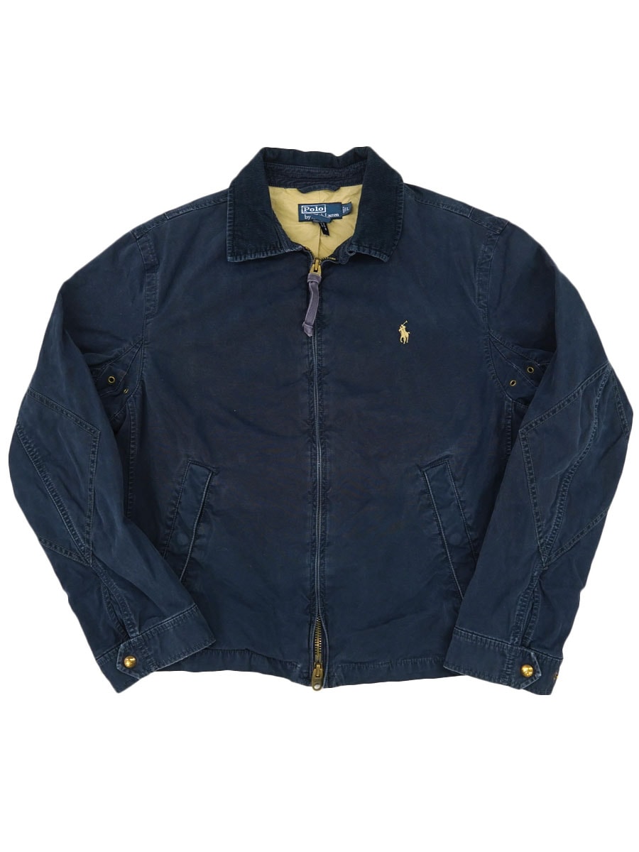 Polo by Ralph Lauren スイングトップ 襟コーズ ラルフローレン 100%コットン 襟コーズ 裏地好配色チェック