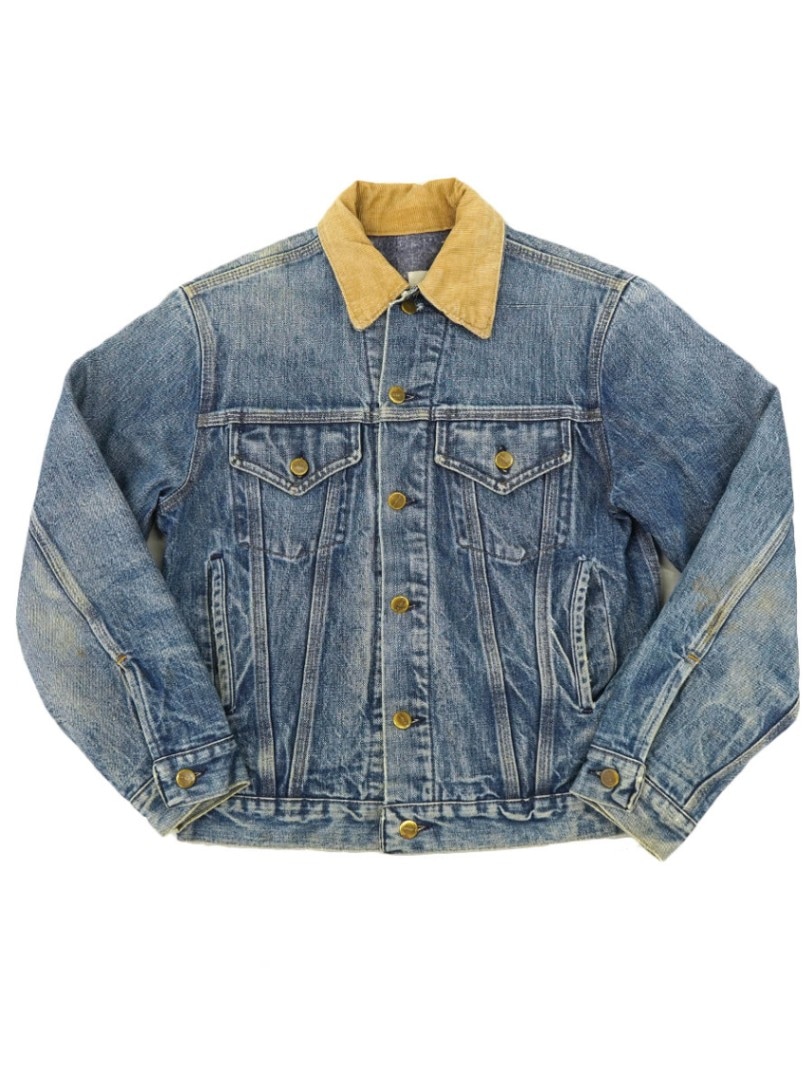 【濃紺】70s カーハート デニムトラッカージャケット ブランケット 布タグ 中古・古着通販】CarHartt (カーハート) 80sブランケット