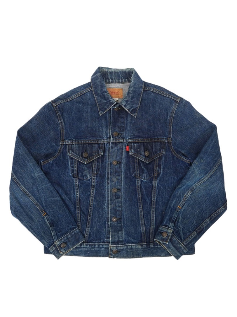 70's Levi's 70505 スモールe デニムジャケット 良雰囲気 実寸(42位)