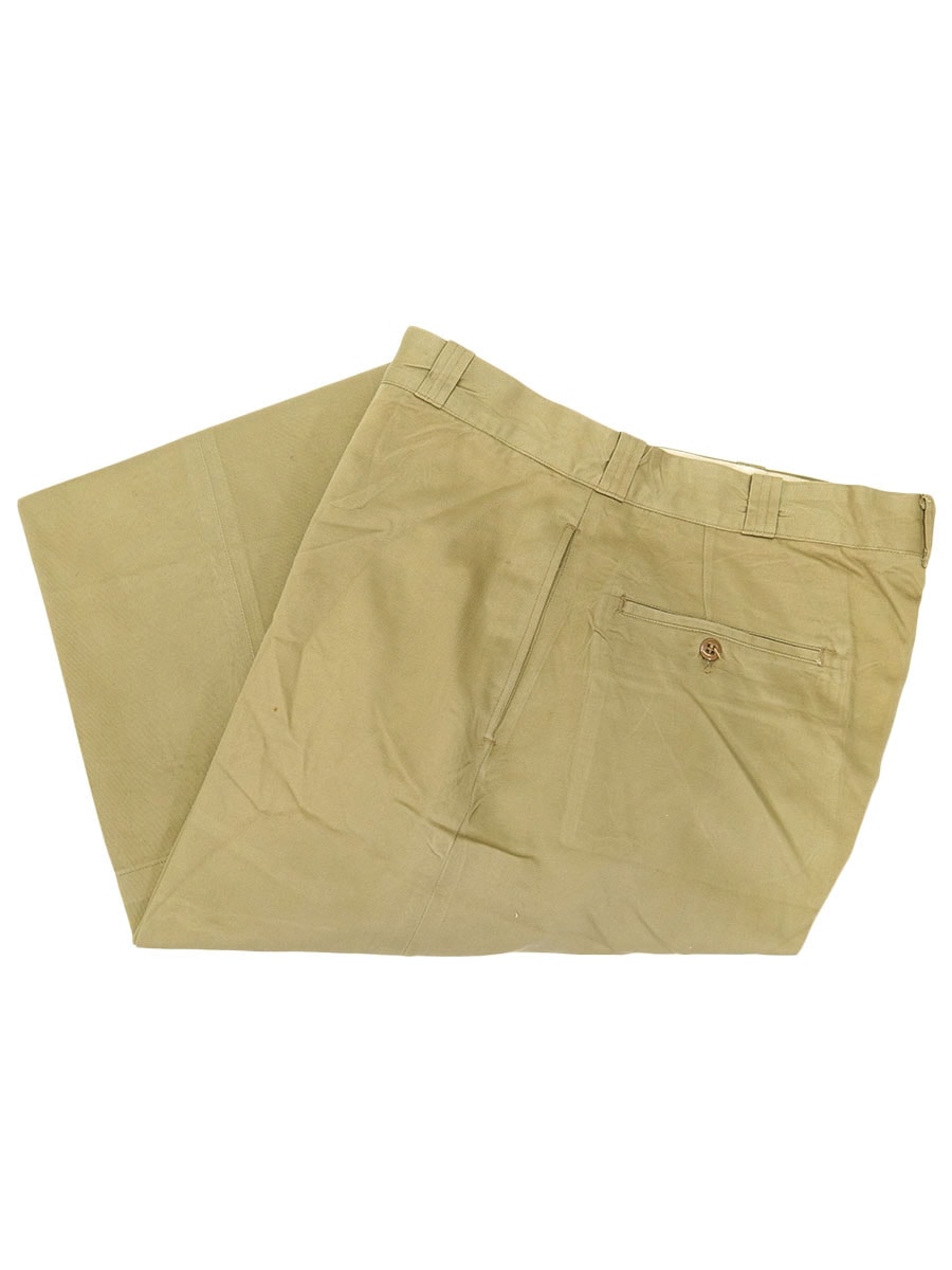 60's U.S.ARMY チノトラウザーズ ジッパータイプ 表記(36x31) | すべて