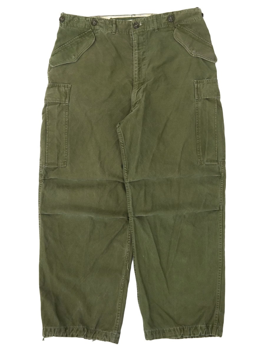 50s US ARMY 51年官給 M−45 フィールドパンツ W30 50's U.S.ARMY M-51 フィールドパンツ 表記(REGULAR LARGE) | NEW ITEM