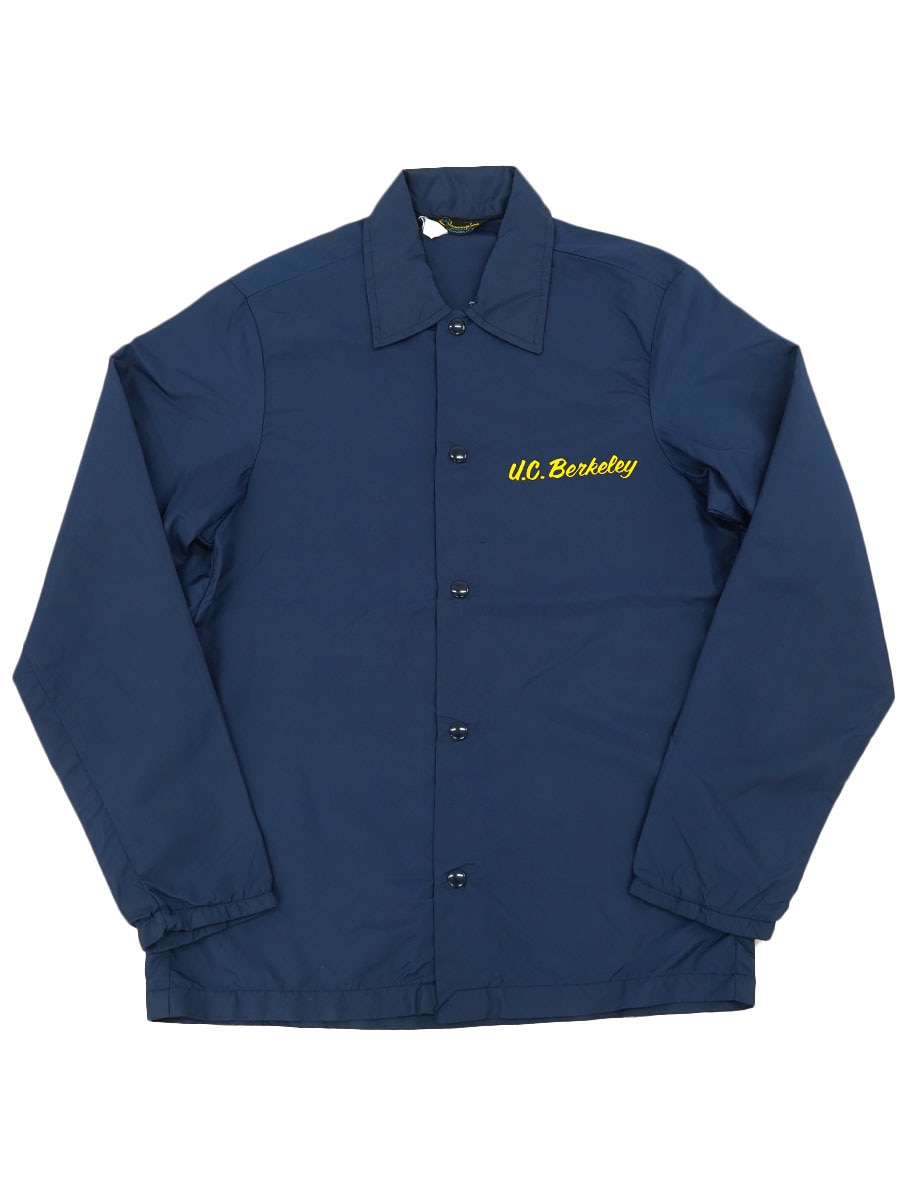 70's チャンピオン ''U.C.BERKELEY'' ナイロンコーチJKT 表記(S)