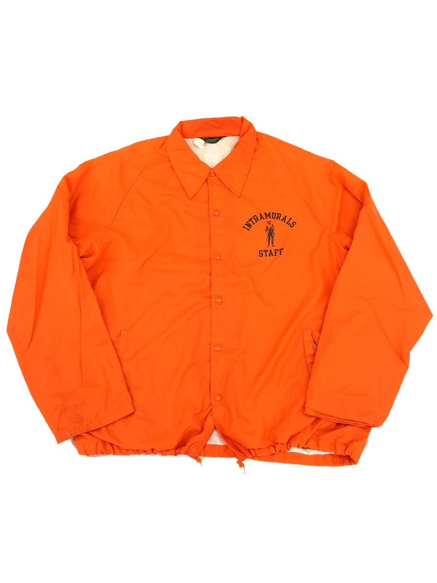 70's チャンピオン ''INTRAMURLS STAFF'' 3段プリント ナイロンコーチ