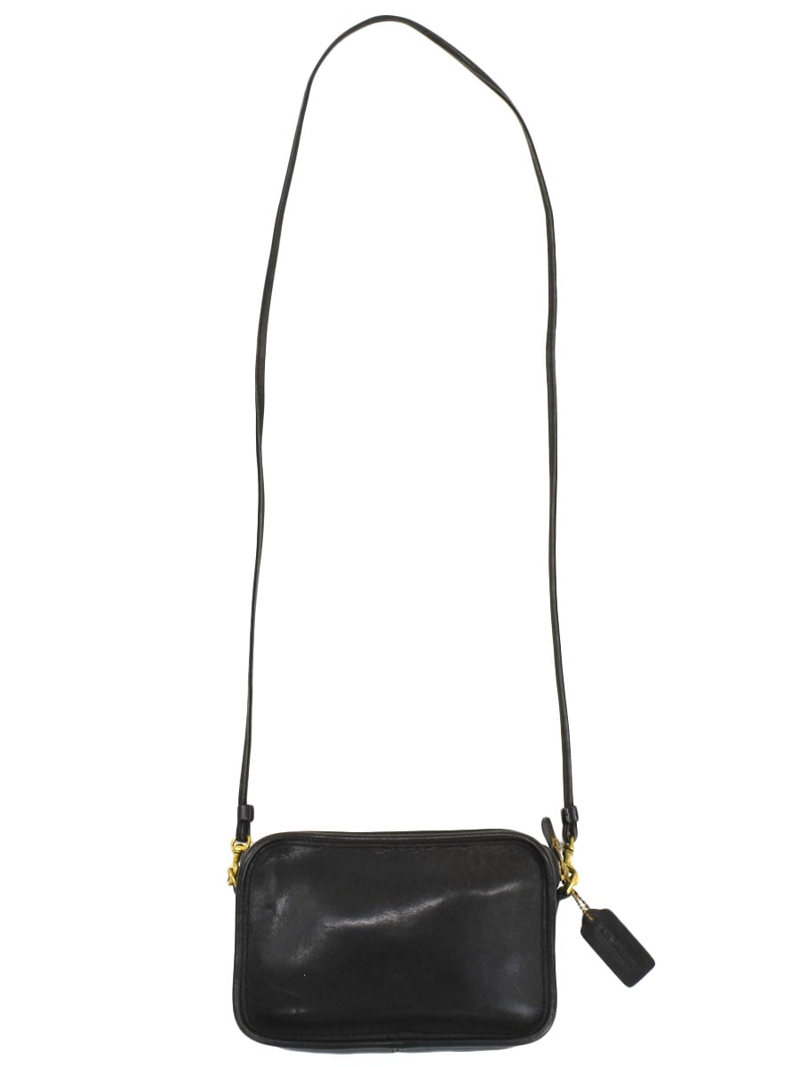 COACH レザー ショルダーバッグ ブラック USA製 | すべての商品 