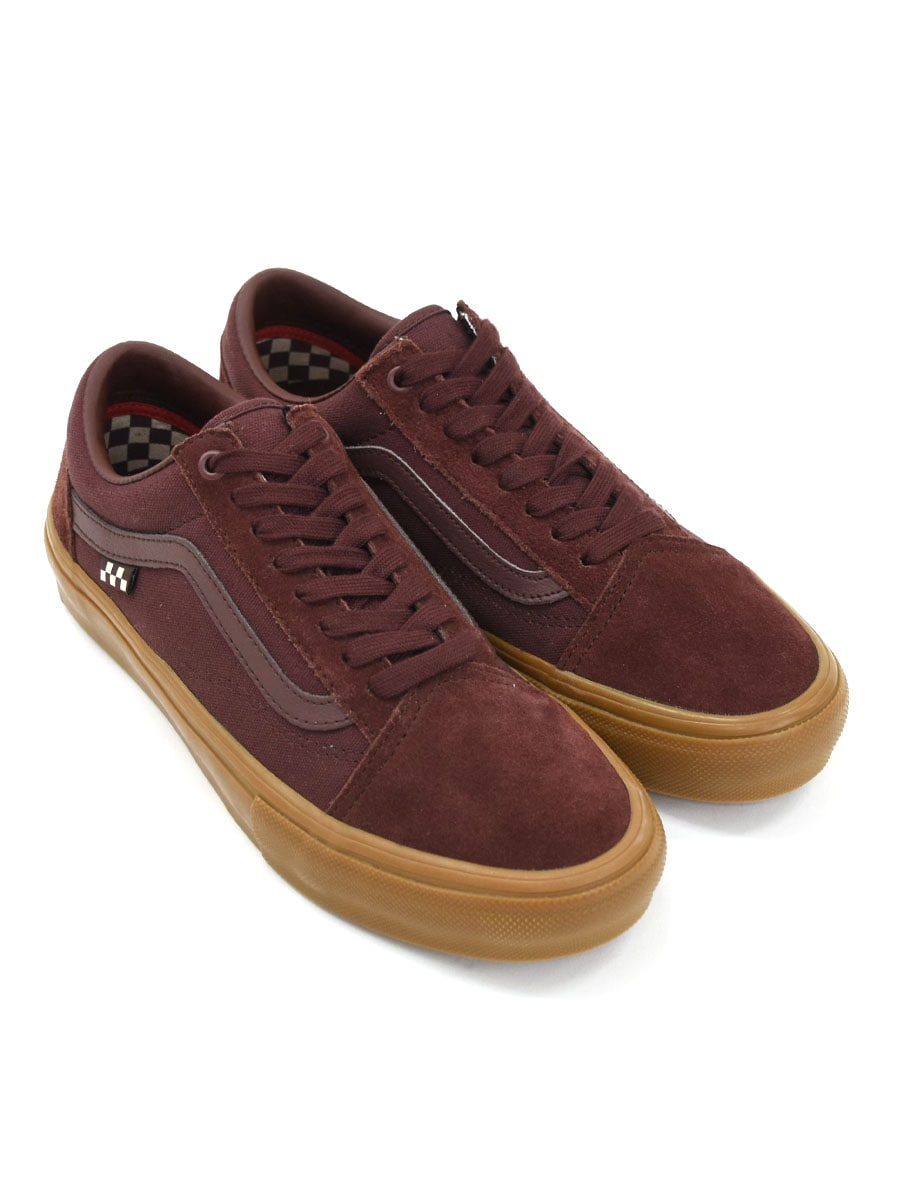 未使用 VANS スケートオールドスクール ポートロイヤルレッド/ガム 
